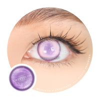 Sweety Delulu Violet (1 lens/pack)-Colored Contacts-UNIQSO UK