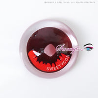 Sweety Demon Killer - Burning Fire II (1 lens/pack)-Colored Contacts-UNIQSO UK