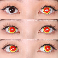 Sweety Demon Killer - Fire Flame (1 lens/pack)-Colored Contacts-UNIQSO UK