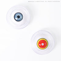 Sweety Demon Killer - Fire Flame (1 lens/pack)-Colored Contacts-UNIQSO UK