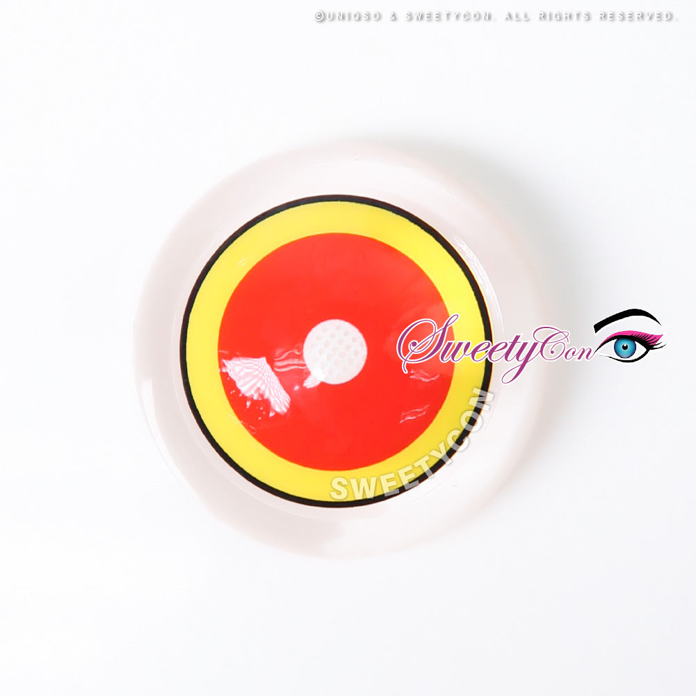 Sweety Demon Killer - Fire Flame (1 lens/pack)-Colored Contacts-UNIQSO UK