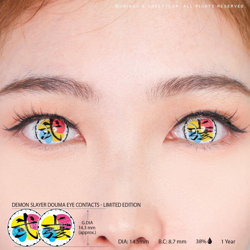 Sweety Demon Killer Upper Moon 2 (2 lenses/pack)-Colored Contacts-UNIQSO UK