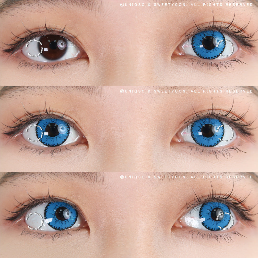 Sweety Devil Blue II (1 lens/pack)-Colored Contacts-UNIQSO UK