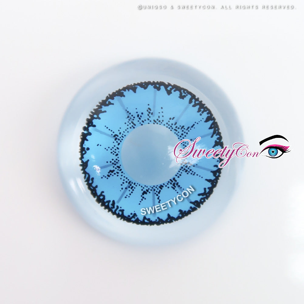 Sweety Devil Blue II (1 lens/pack)-Colored Contacts-UNIQSO UK