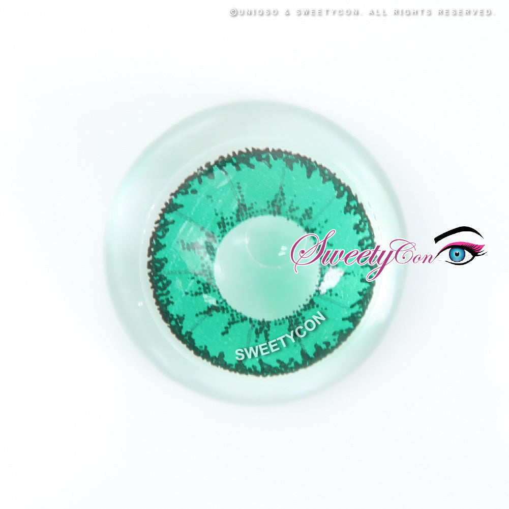 Sweety Devil Green (1 lens/pack)-Colored Contacts-UNIQSO UK