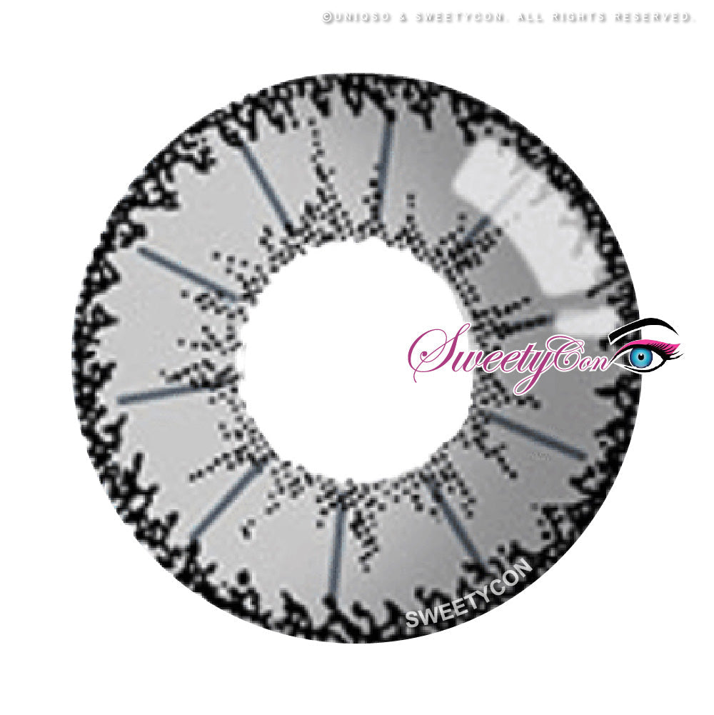 Sweety Devil Grey (1 lens/pack)-Colored Contacts-UNIQSO UK