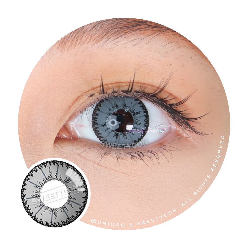 Sweety Devil Grey (1 lens/pack)-Colored Contacts-UNIQSO UK