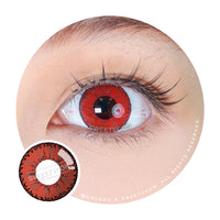 Sweety Devil Red (1 lens/pack)-Colored Contacts-UNIQSO UK