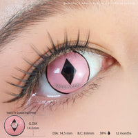 Sweety Diamond Pink (1 lens/pack)-Colored Contacts-UNIQSO UK