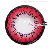 Sweety Dolly Red (1 lens/pack)-Colored Contacts-UNIQSO UK