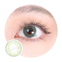 Sweety Emerald (1 lens/pack)-Colored Contacts-UNIQSO UK