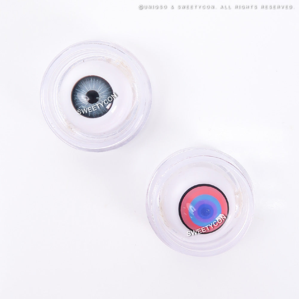 Sweety Crazy Neon Eclipse (1 lens/pack)-Colored Contacts-UNIQSO UK