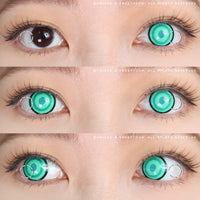 Sweety Crazy Green Ring (1 lens/pack)-Colored Contacts-UNIQSO UK