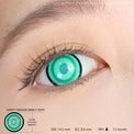 Sweety Crazy Green Ring (1 lens/pack)-Colored Contacts-UNIQSO UK