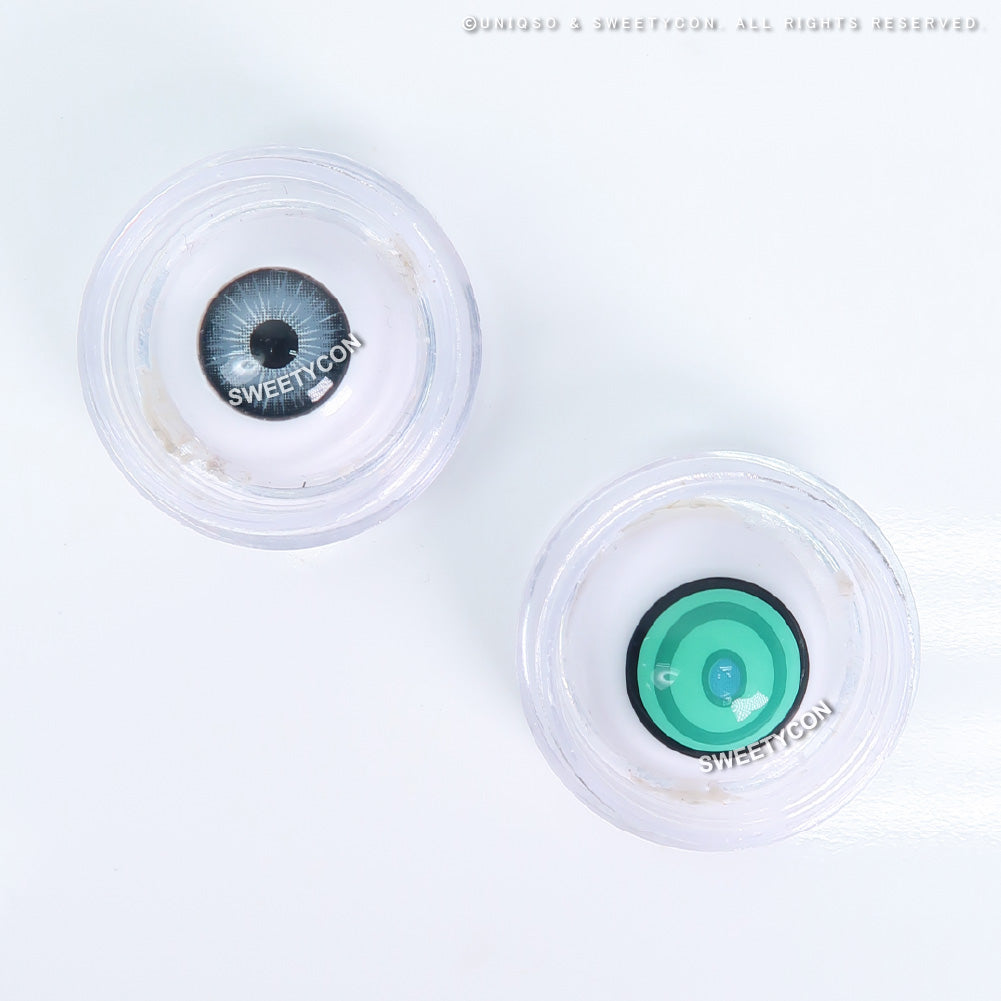 Sweety Crazy Green Ring (1 lens/pack)-Colored Contacts-UNIQSO UK