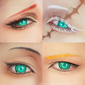 Sweety Crazy Green Ring (1 lens/pack)-Colored Contacts-UNIQSO UK