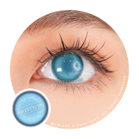 Sweety Glass Ball Blue (1 lens/pack)-Colored Contacts-UNIQSO UK
