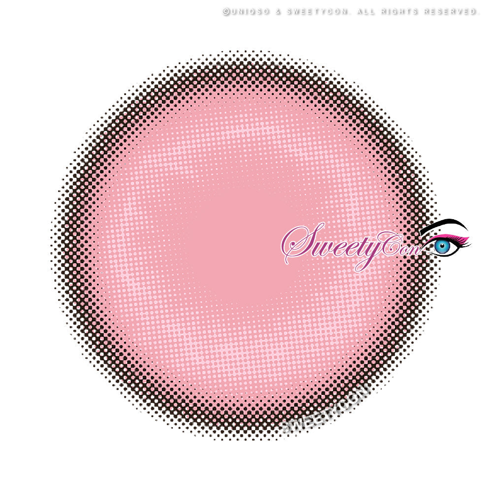 Sweety Glass Ball Pink (1 lens/pack)-Colored Contacts-UNIQSO UK