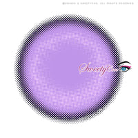 Sweety Glass Ball Violet (1 lens/pack)-Colored Contacts-UNIQSO