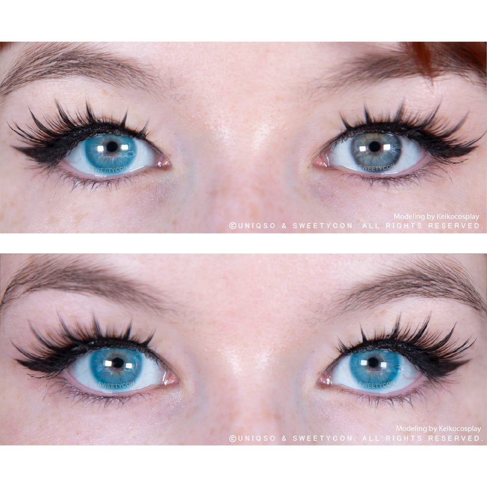Sweety Hidrocor Azul (1 lens/pack)-Colored Contacts-UNIQSO UK