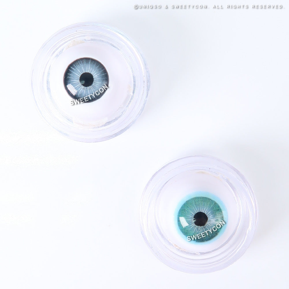 Sweety Hidrocor II Blue (1 lens/pack)-Colored Contacts-UNIQSO UK