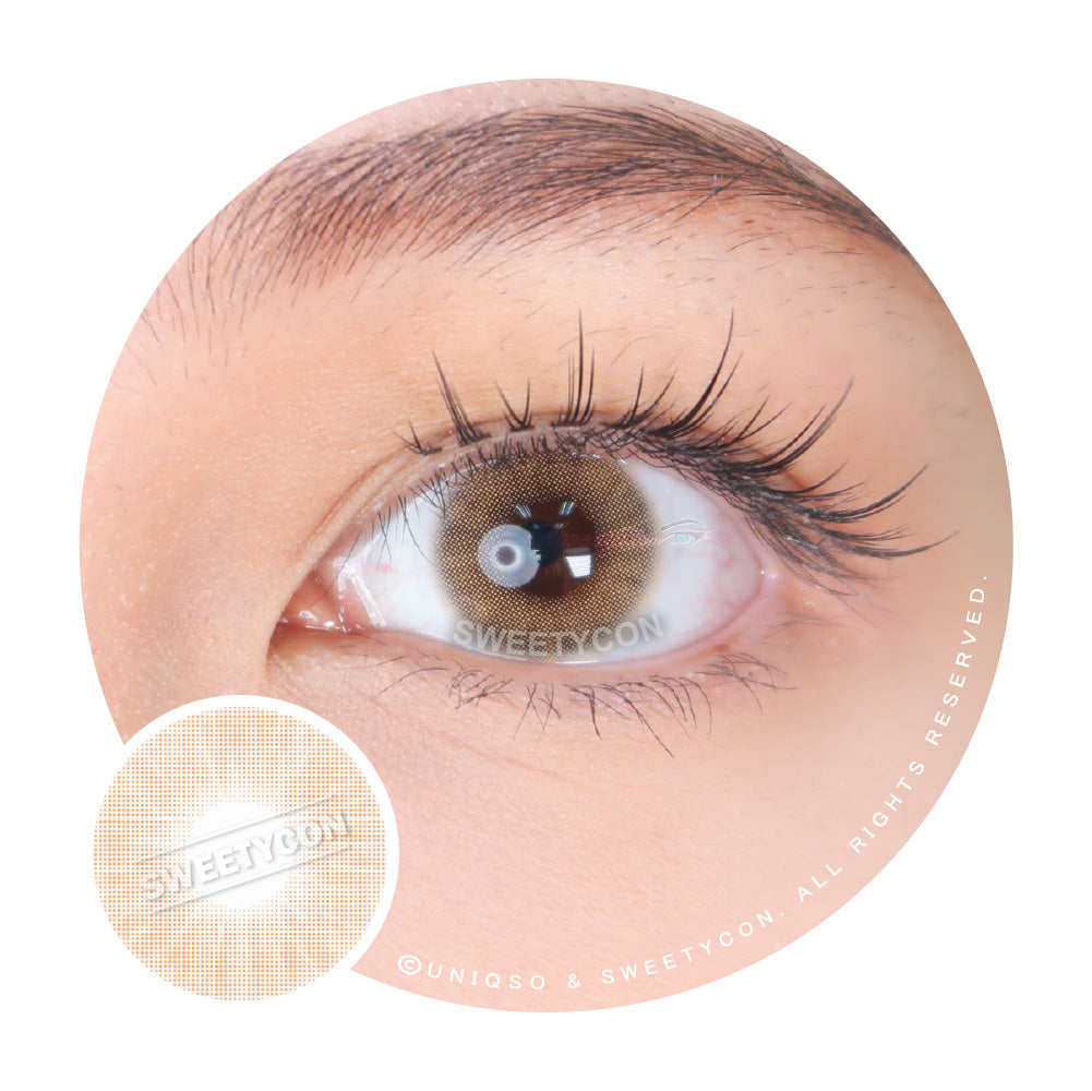 Sweety Hidrocor II Brown (1 lens/pack)-Colored Contacts-UNIQSO UK