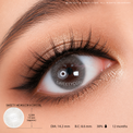 Sweety Hidrocor II Crystal (1 lens/pack)-Colored Contacts-UNIQSO UK