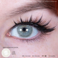 Sweety Hidrocor II Crystal (1 lens/pack)-Colored Contacts-UNIQSO UK