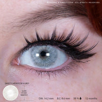 Sweety Hidrocor II Grey (1 lens/pack)-Colored Contacts-UNIQSO UK