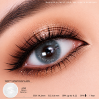 Sweety Hidrocor Icy Grey (1 lens/pack)-Colored Contacts-UNIQSO UK