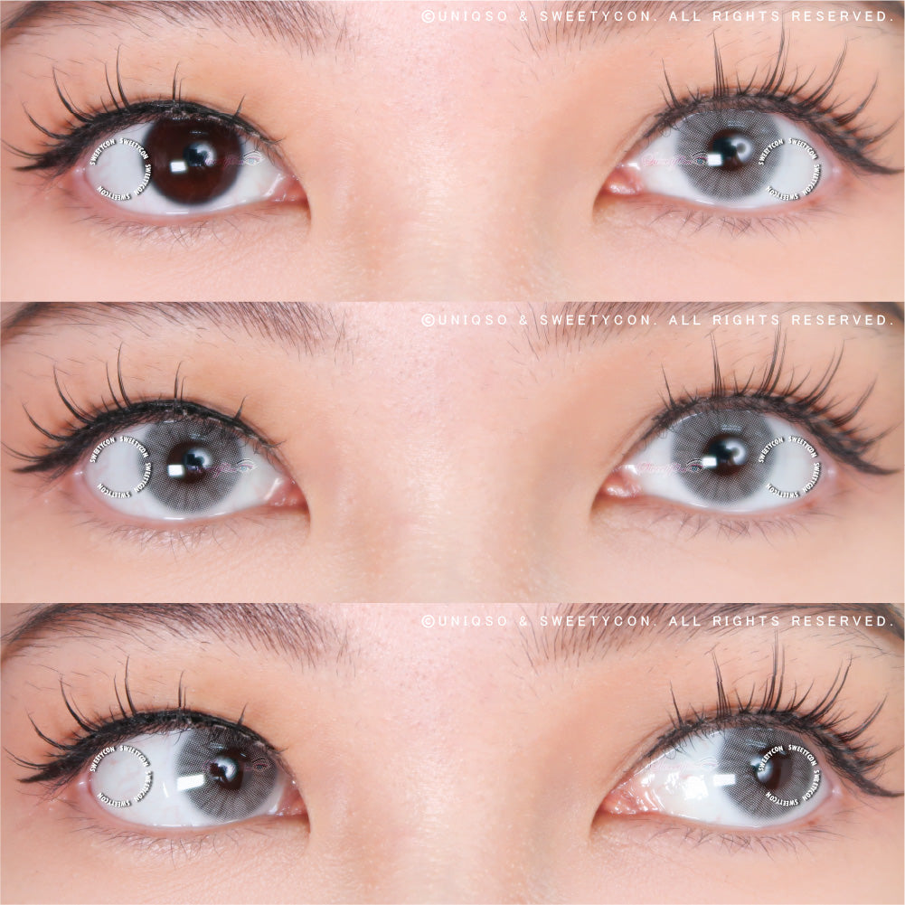 Sweety Hidrocor Icy Grey (1 lens/pack)-Colored Contacts-UNIQSO UK