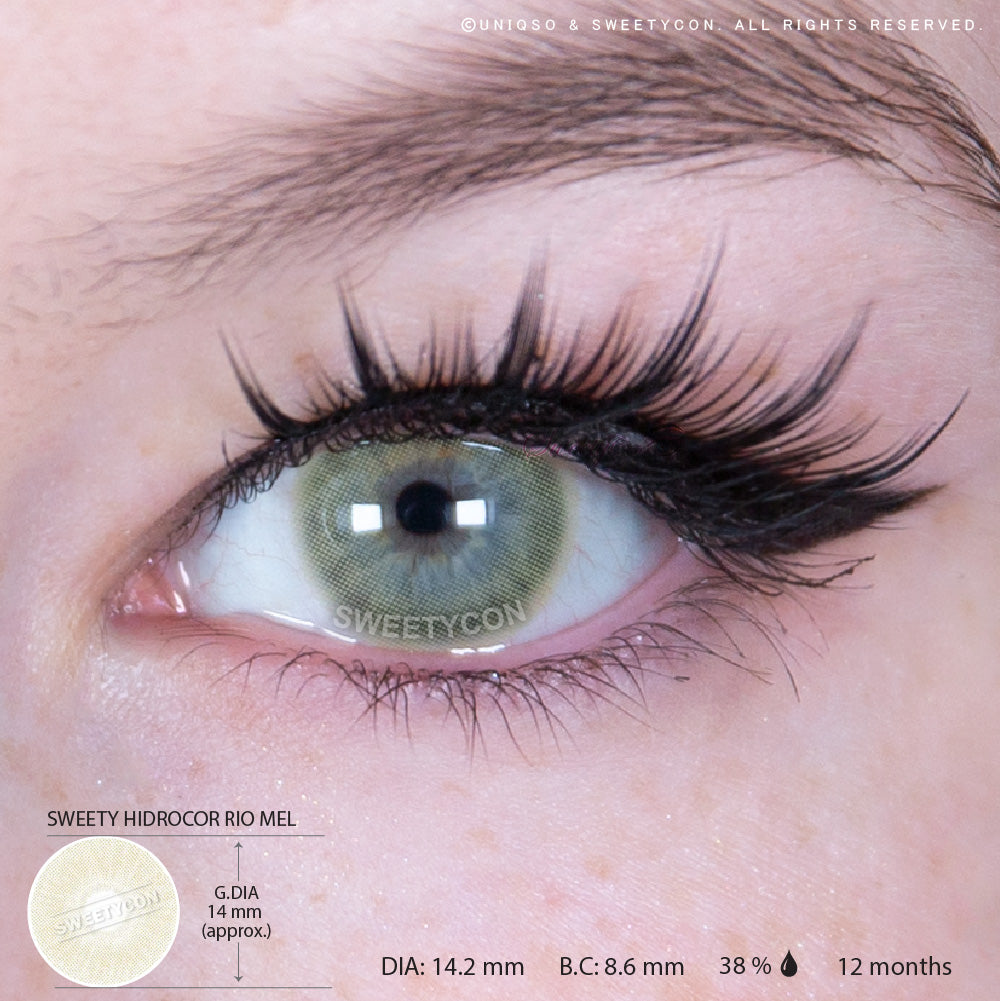 Sweety Hidrocor Rio Mel (1 lens/pack)-Colored Contacts-UNIQSO UK