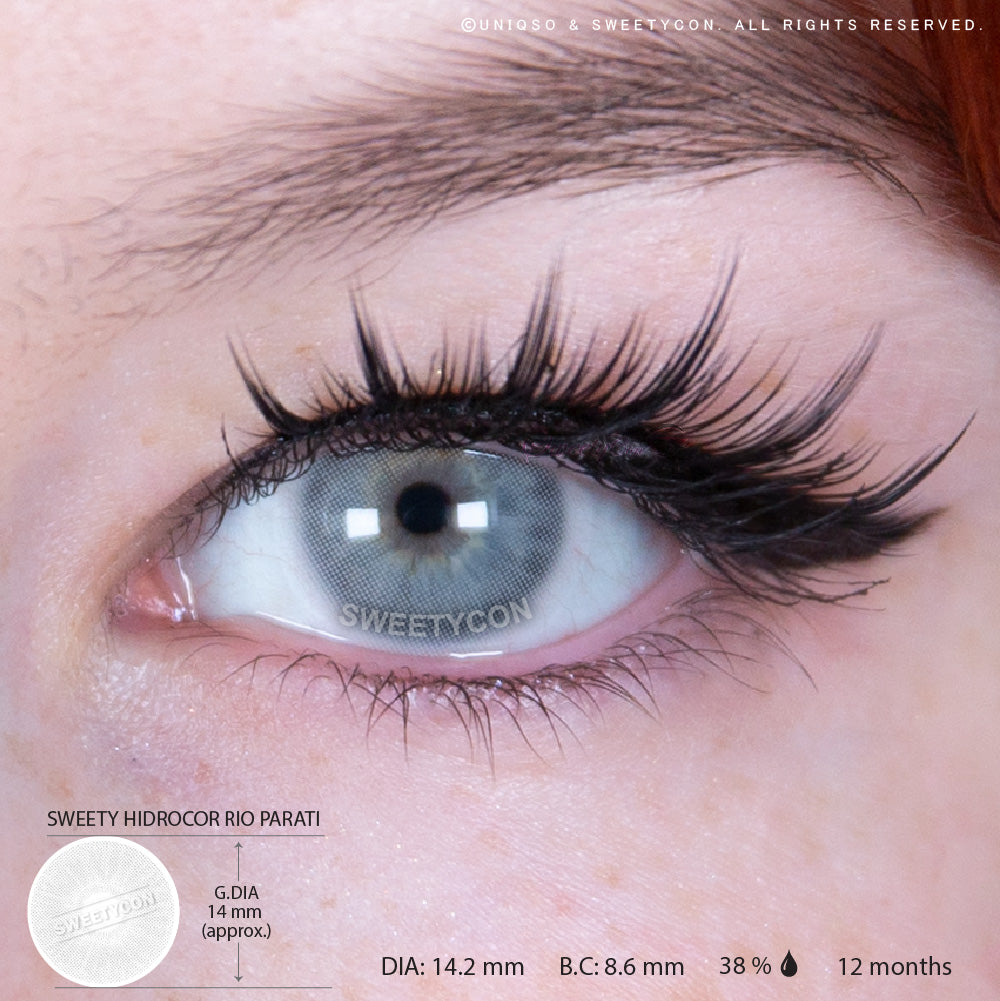 Sweety Hidrocor Rio Parati (1 lens/pack)-Colored Contacts-UNIQSO UK