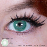 Sweety Hidrocor Verde (1 lens/pack)-Colored Contacts-UNIQSO UK