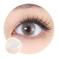 Sweety Hiz Hidrocore Ocre (1 lens/pack)-Colored Contacts-UNIQSO UK