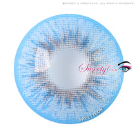 Sweety Icy 2 Blue (1 lens/pack)-Colored Contacts-UNIQSO UK