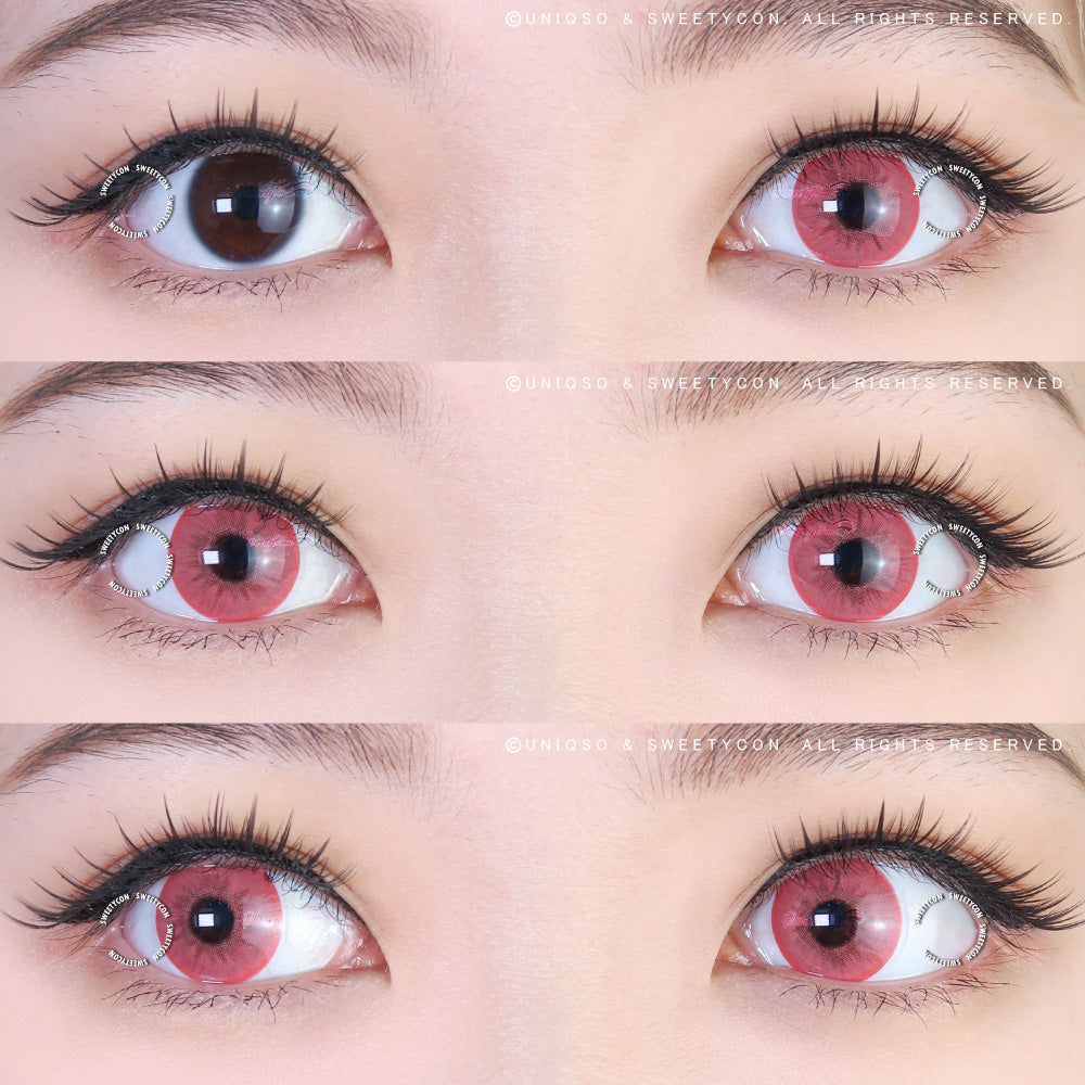 Sweety Icy 2 Pink (1 lens/pack)-Colored Contacts-UNIQSO UK