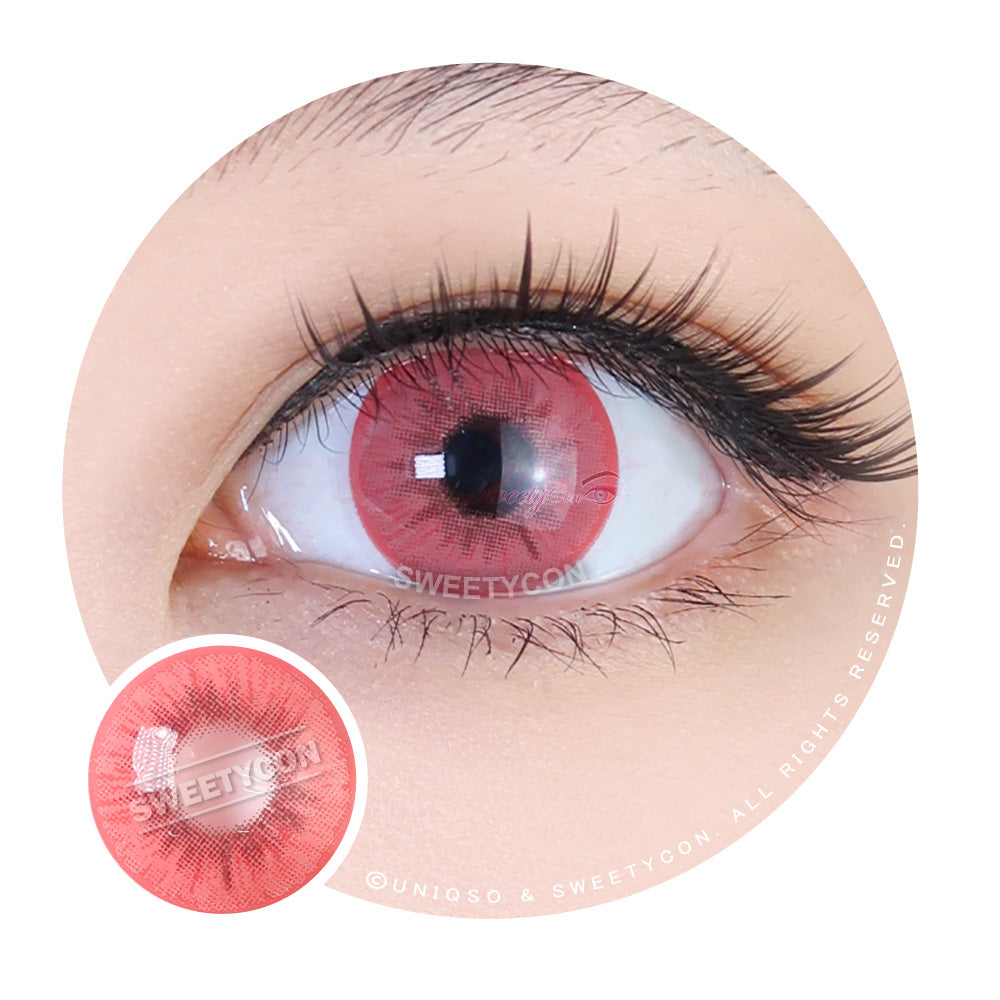 Sweety Icy 2 Pink (1 lens/pack)-Colored Contacts-UNIQSO UK