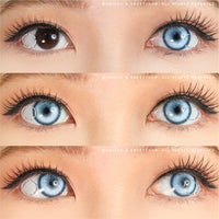 Sweety Koi Blue (1 lens/pack)-Colored Contacts-UNIQSO UK