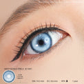Sweety Koi Blue (1 lens/pack)-Colored Contacts-UNIQSO UK