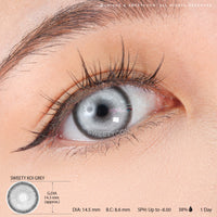 Sweety Koi Grey (1 lens/pack)-Colored Contacts-UNIQSO UK