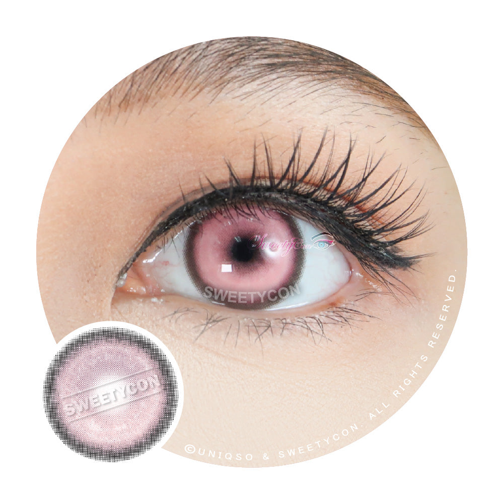 Sweety Koi Pink (1 lens/pack)-Colored Contacts-UNIQSO UK