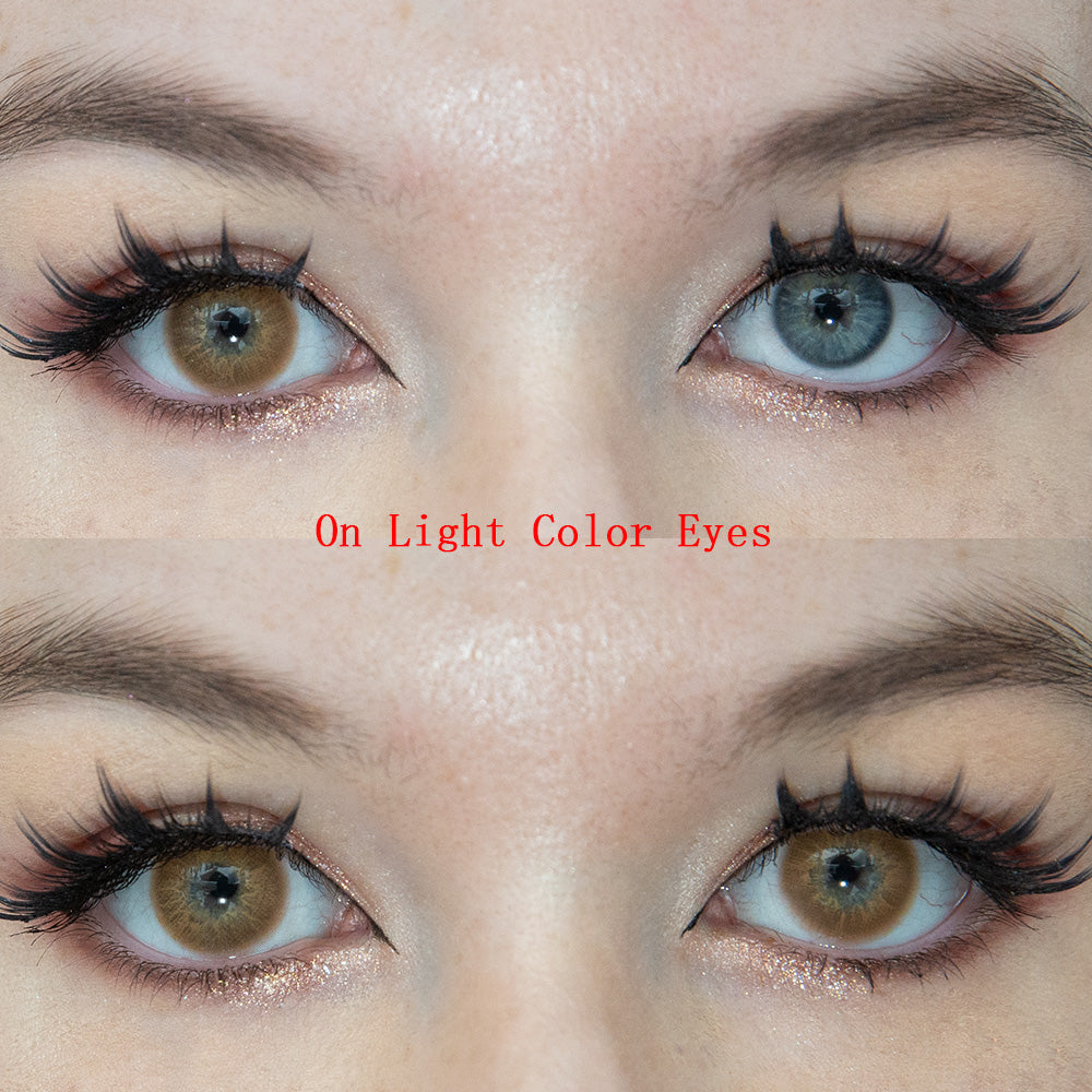 Sweety Love.S Brown (1 lens/pack)-Colored Contacts-UNIQSO UK