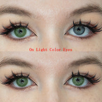 Sweety Love.S Green (1 lens/pack)-Colored Contacts-UNIQSO UK