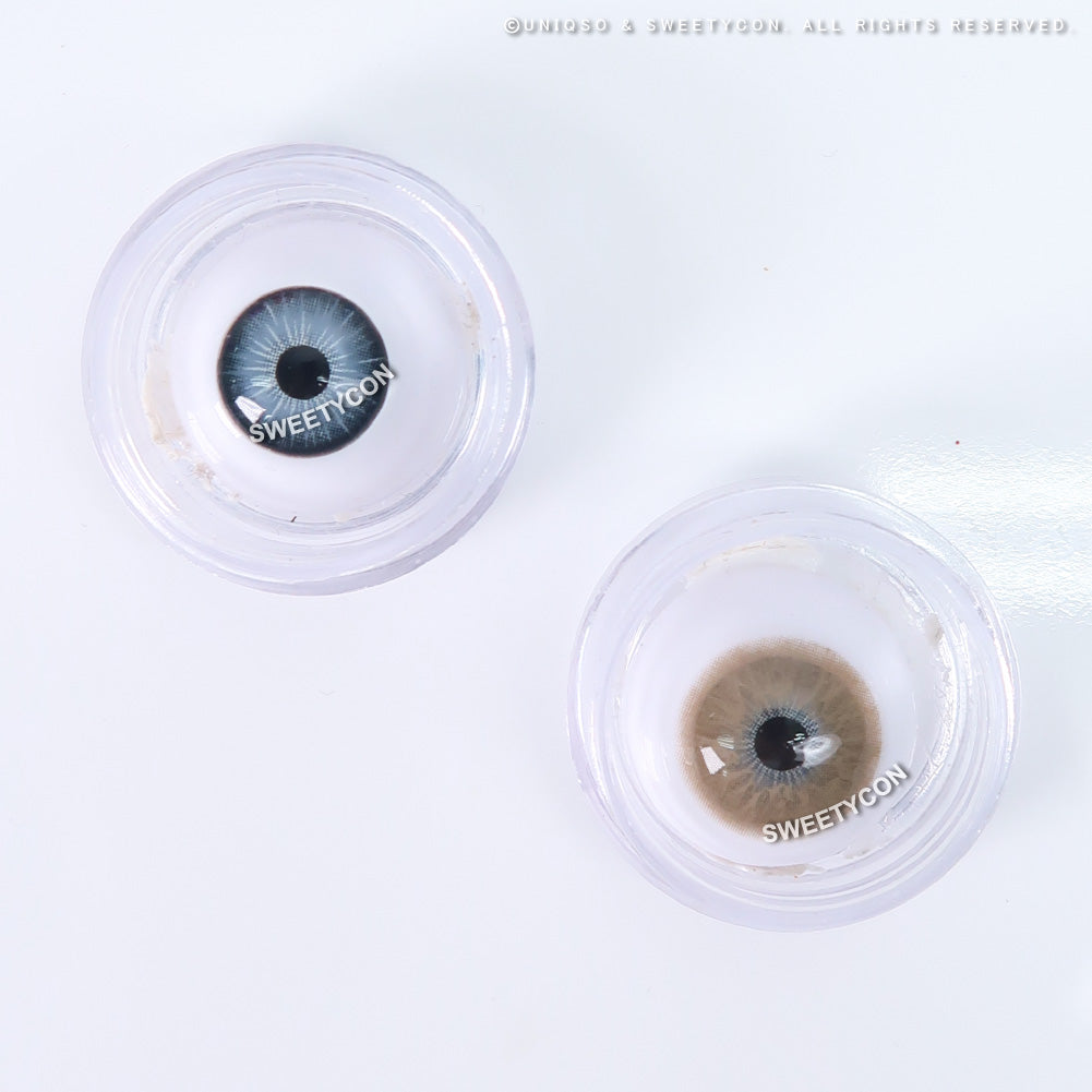 Sweety Love.S Grey (1 lens/pack)-Colored Contacts-UNIQSO UK