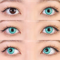 Sweety Magic Pop Cyan Green (1 lens/pack)-Colored Contacts-UNIQSO UK