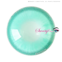 Sweety Magic Pop Cyan Green (1 lens/pack)-Colored Contacts-UNIQSO UK