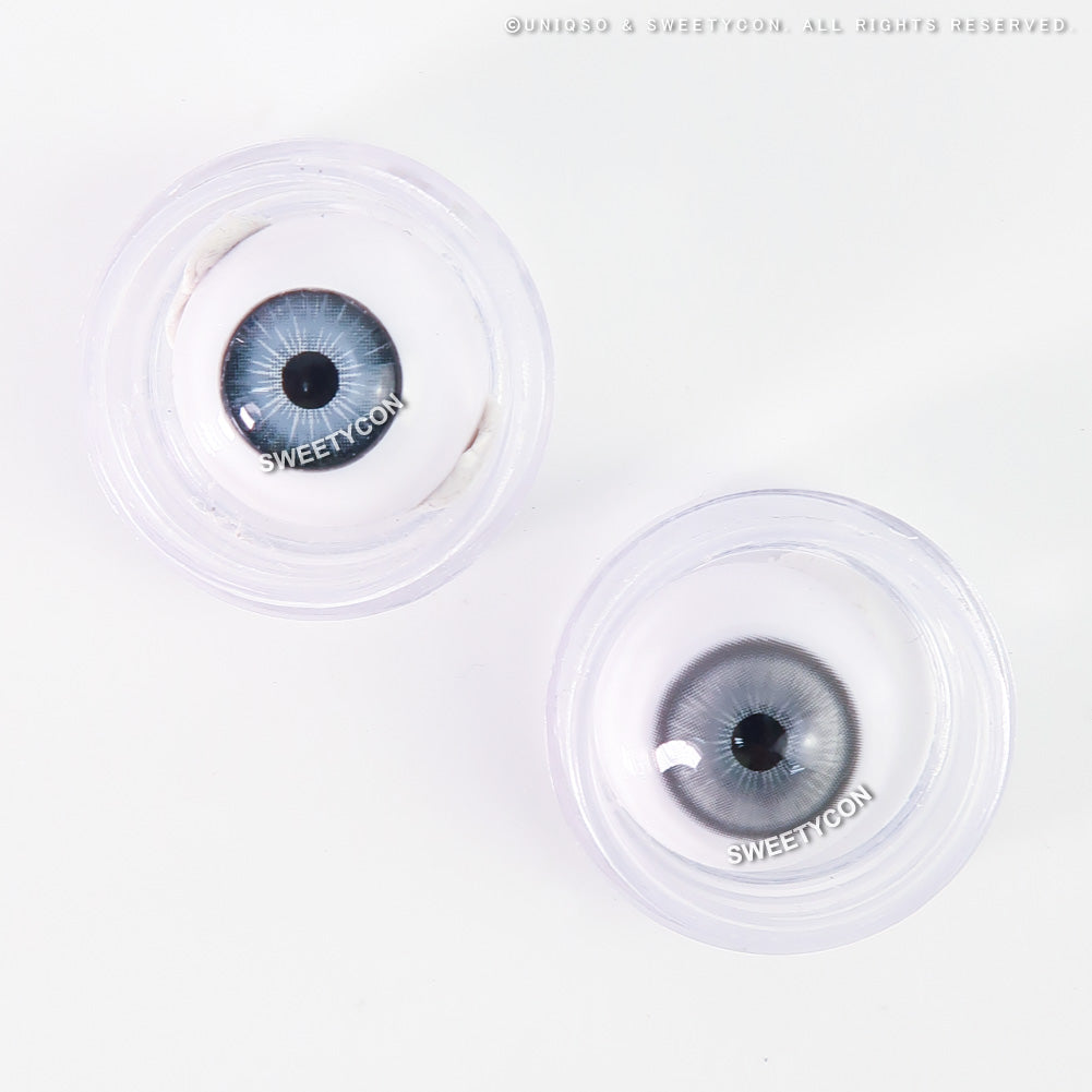 Sweety Magic Pop Grey (1 lens/pack)-Colored Contacts-UNIQSO UK