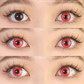 Sweety Magic Pop Red (1 lens/pack)-Colored Contacts-UNIQSO UK