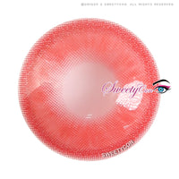 Sweety Magic Pop Red (1 lens/pack)-Colored Contacts-UNIQSO UK